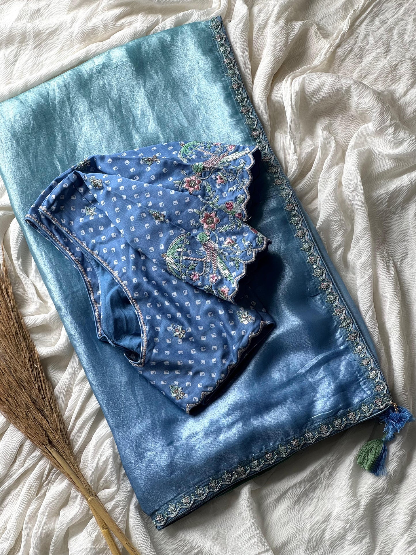 Space Silk Saree