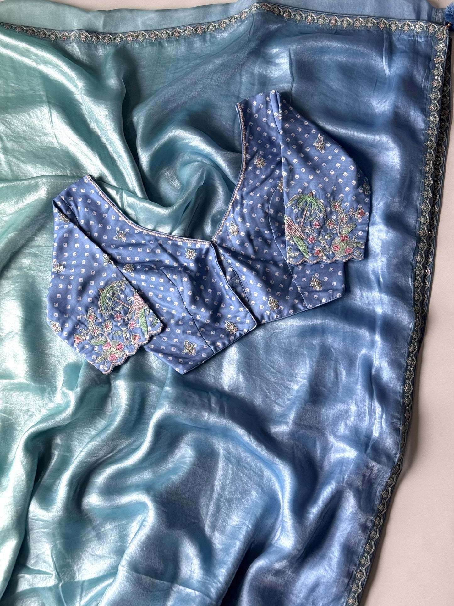 Space Silk Saree