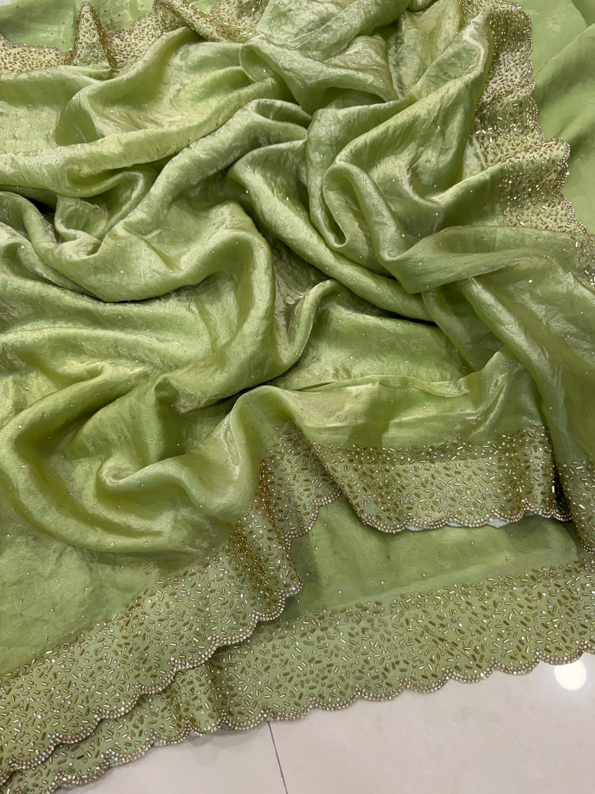 Space Fancy Silk Saree