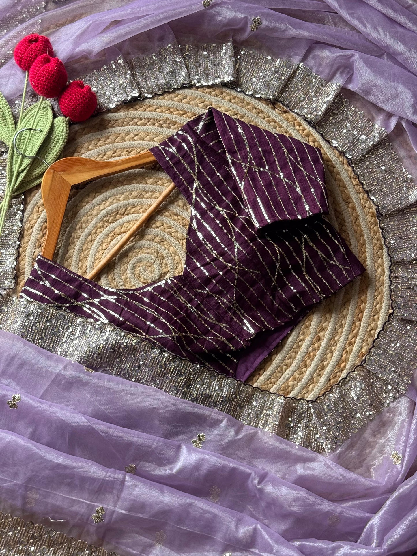 Tissue Saree
