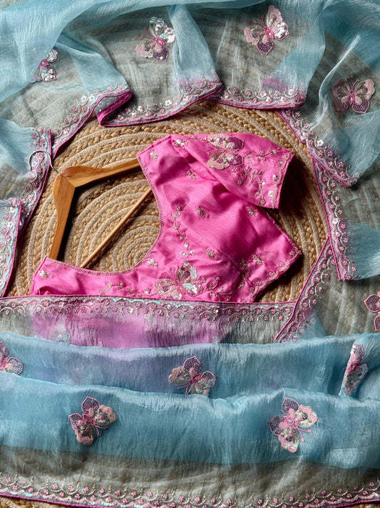 Organza Saree