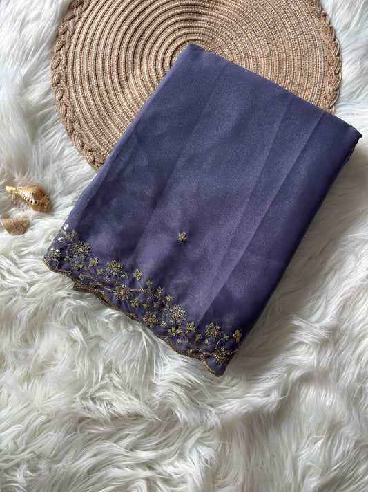 Georgette Silk Saree