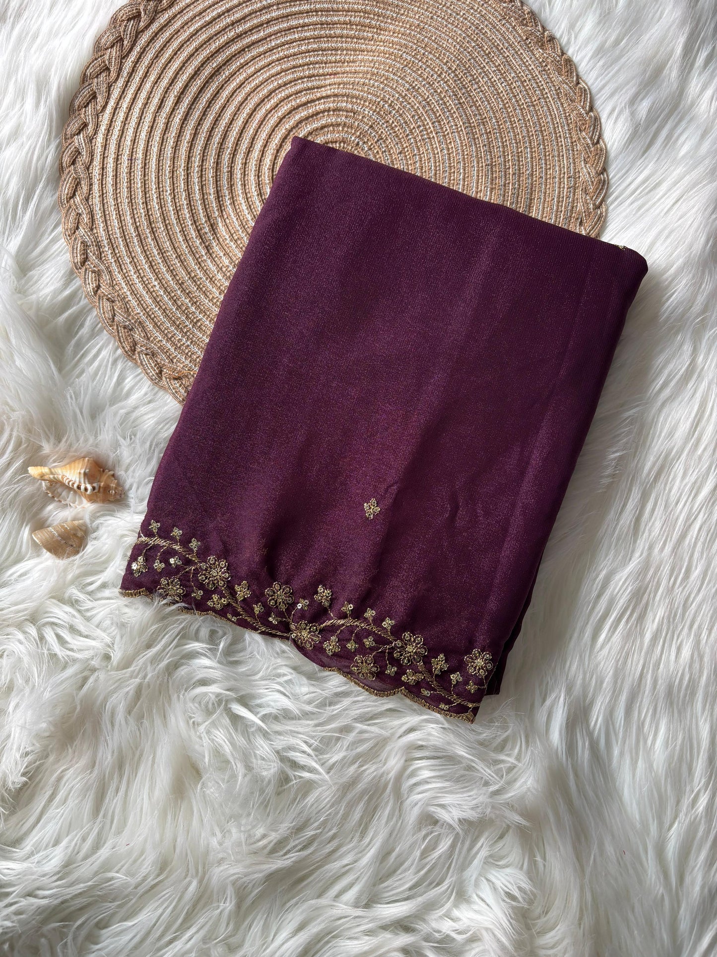 Georgette Silk Saree