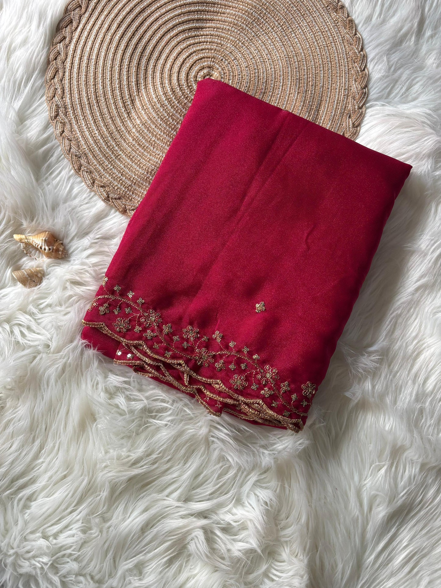 Georgette Silk Saree