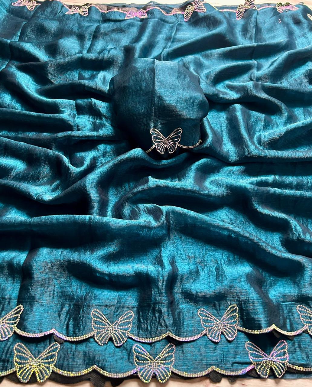 Space Soft Silk Saree