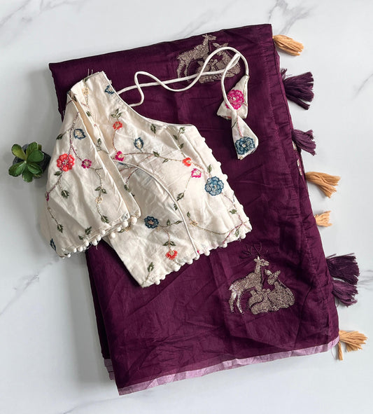 Chanderi Saree