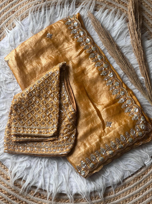 Space Silk Saree