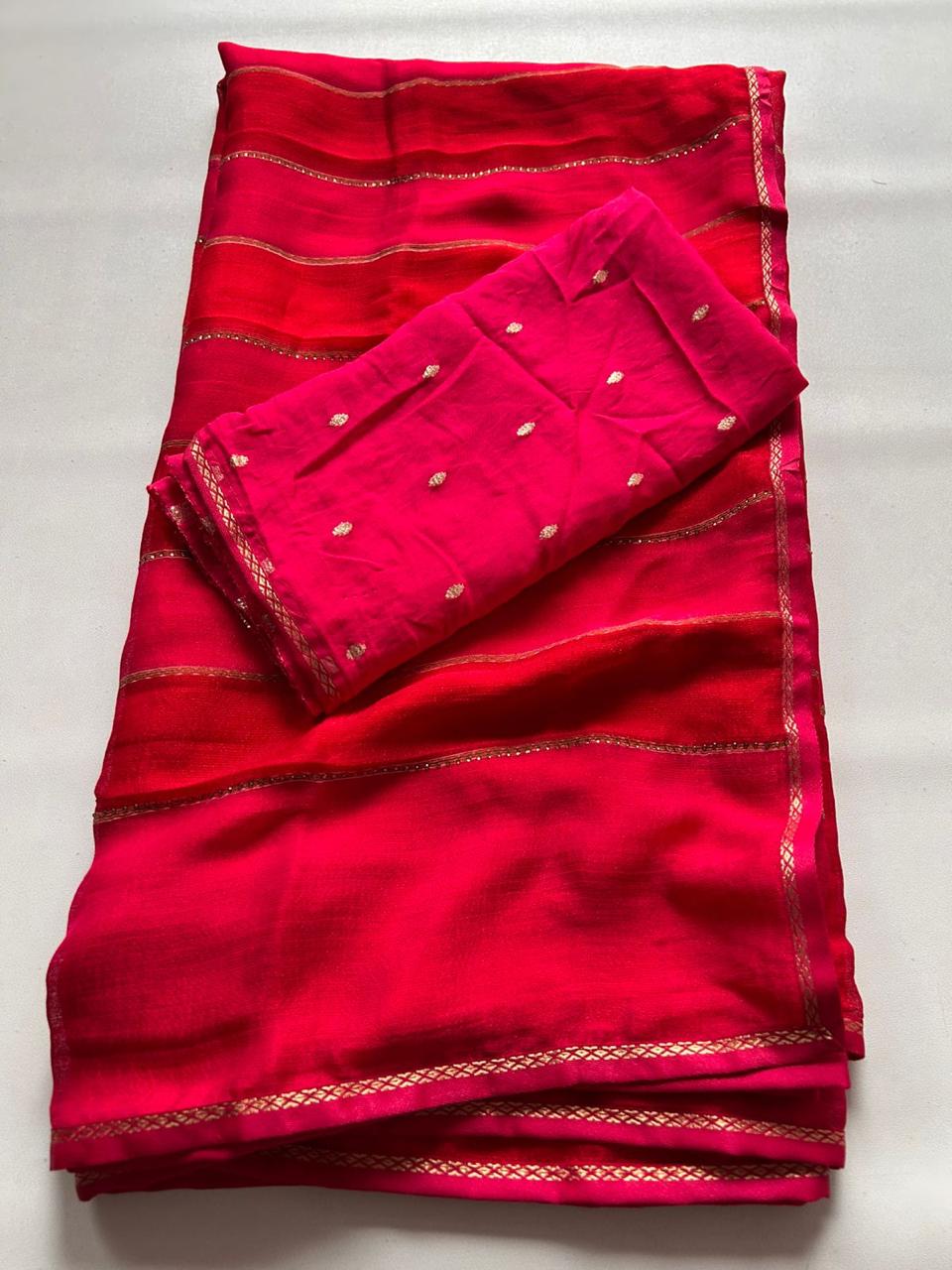 Chiffon Georgette Saree