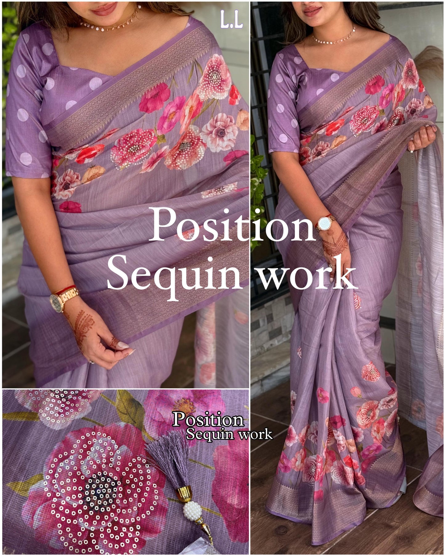 Cotton Silk Saree