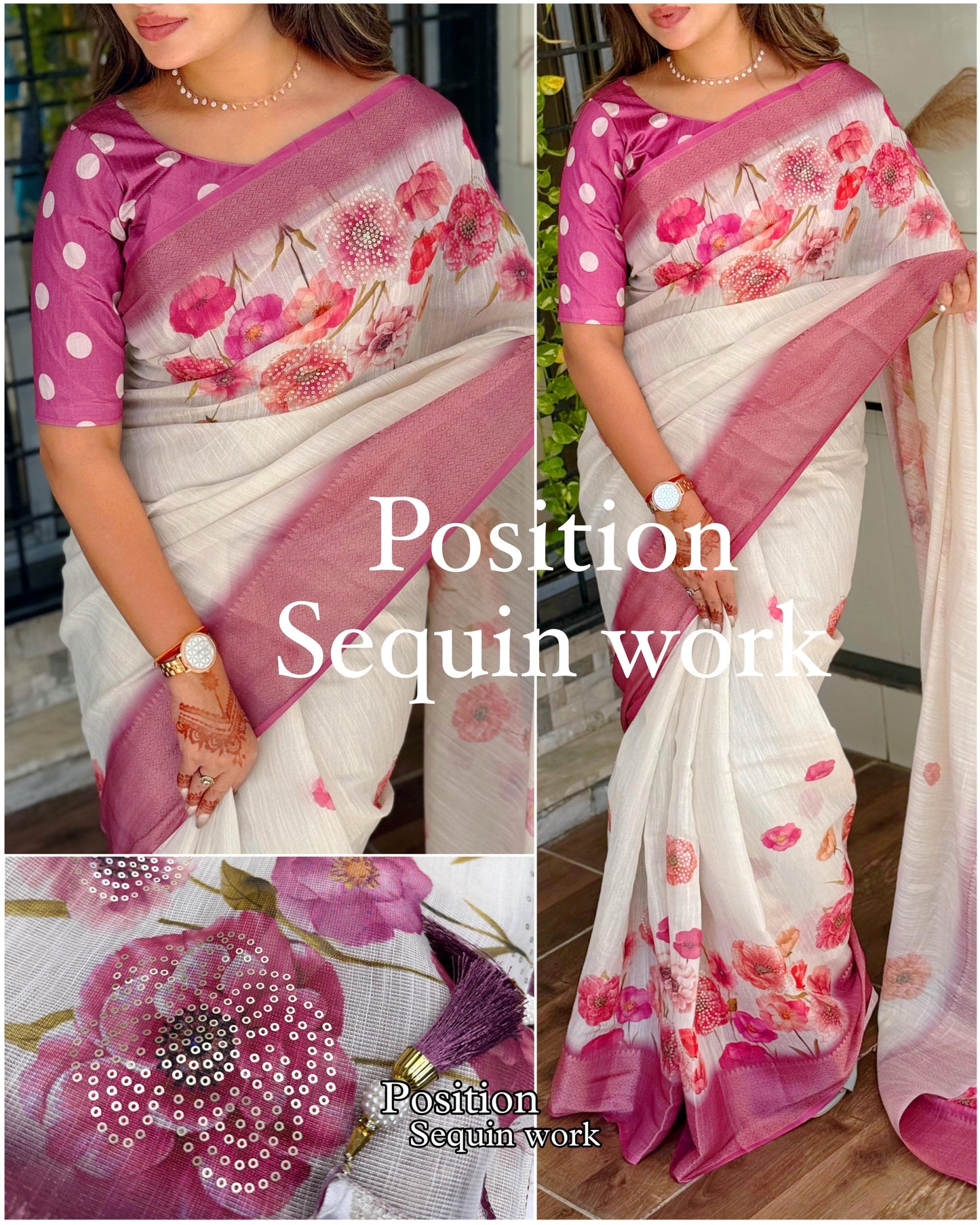 Cotton Silk Saree