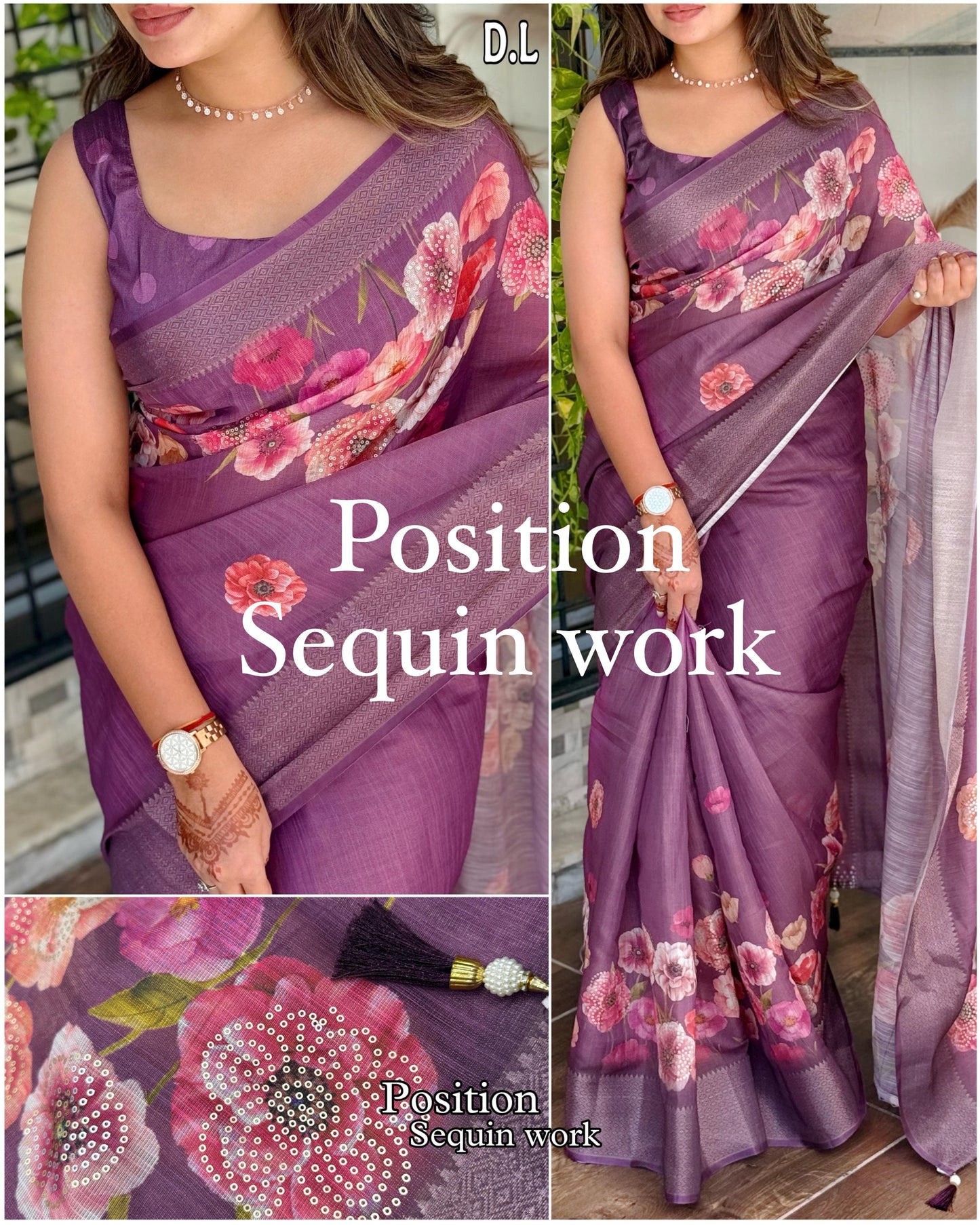 Cotton Silk Saree