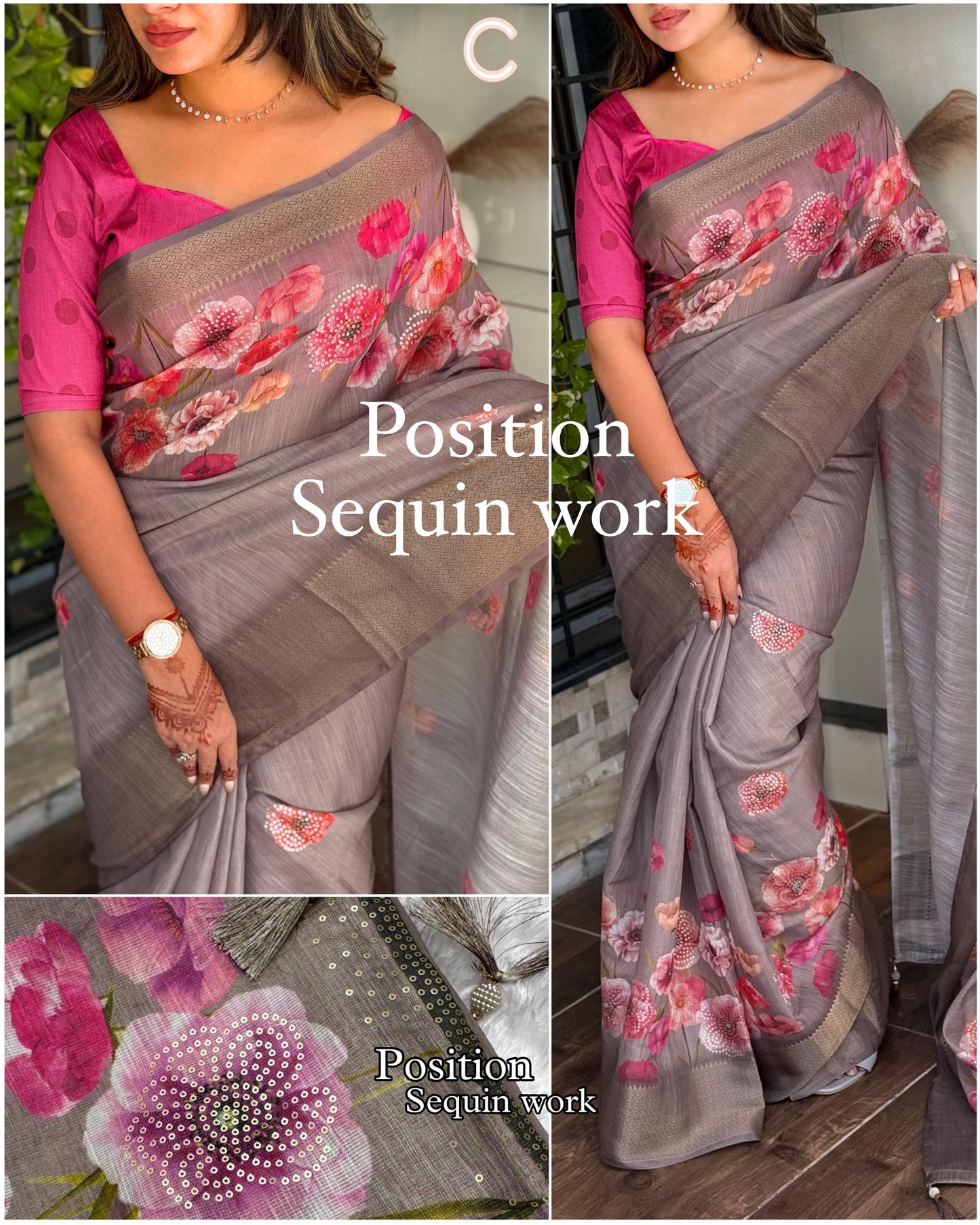 Cotton Silk Saree
