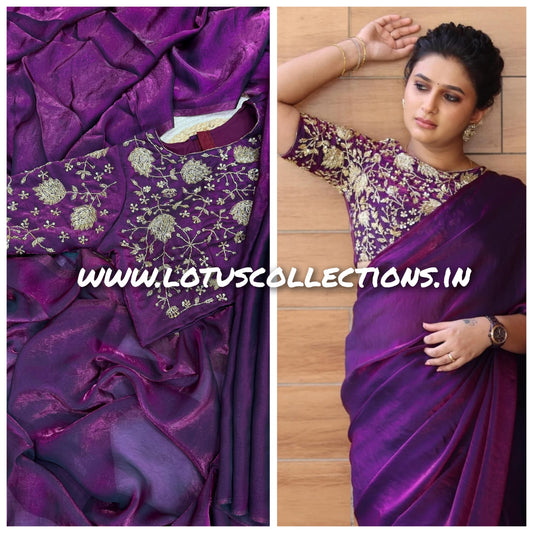 Space Silk Saree