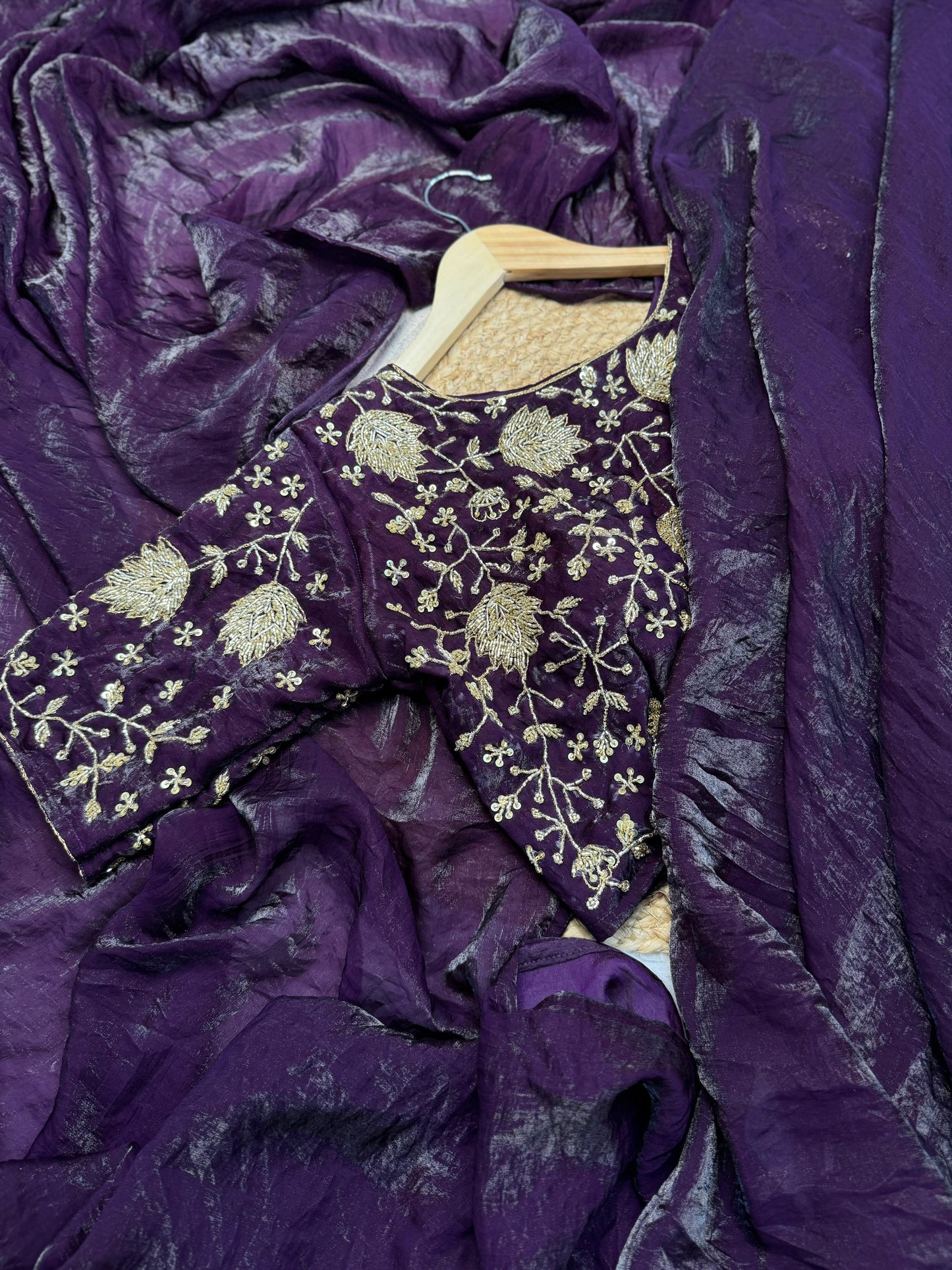 Space Silk Saree