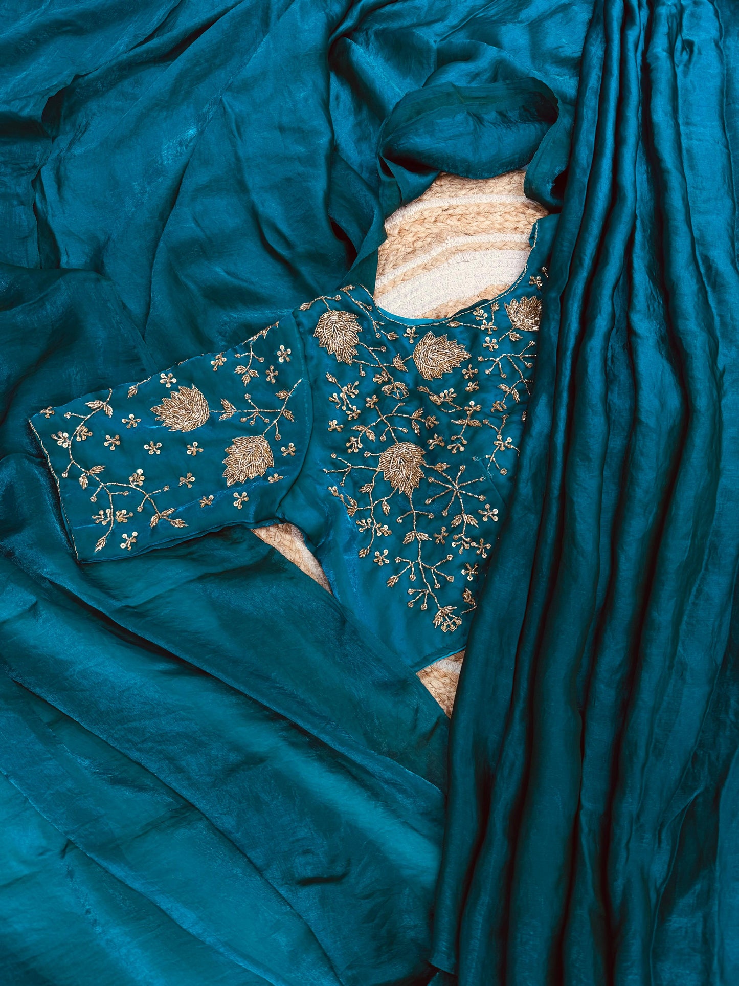 Space Silk Saree