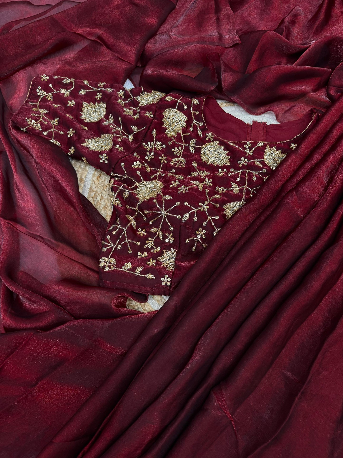 Space Silk Saree