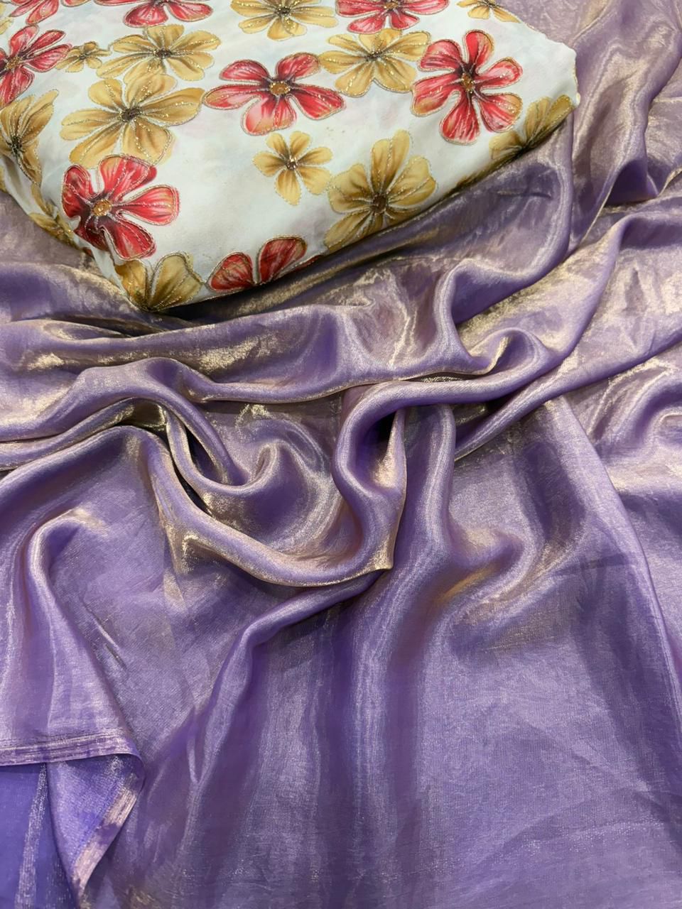 Space Soft Silk Saree