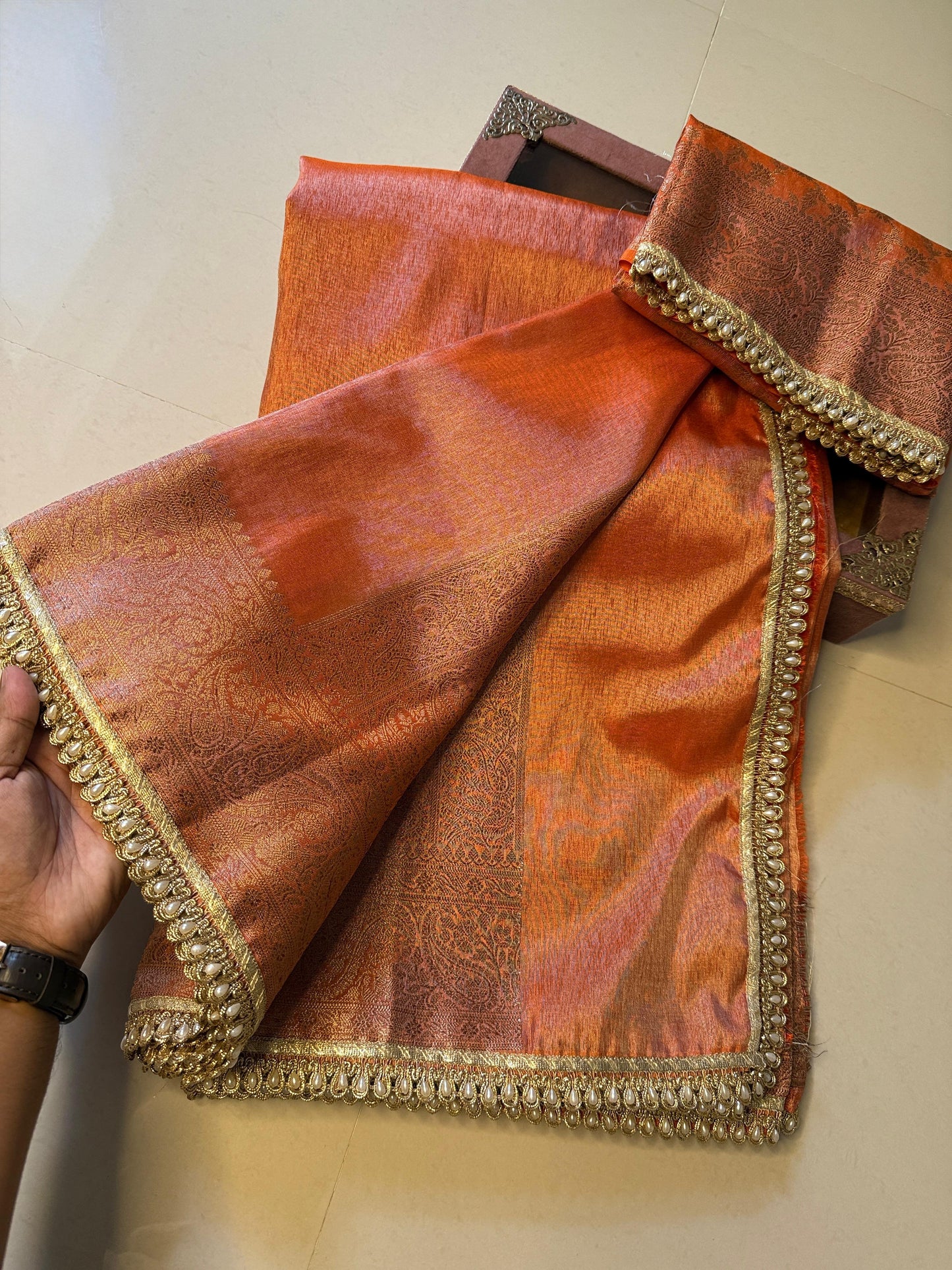 Banarasi Katan Tissue Silk Saree