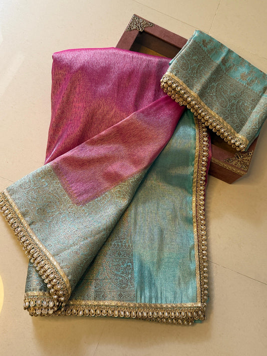 Banarasi Katan Tissue Silk Saree