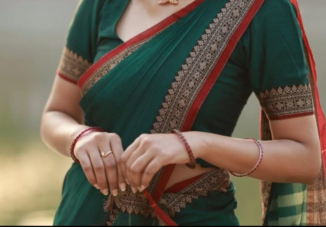 Narayanpet Kaju Border Saree