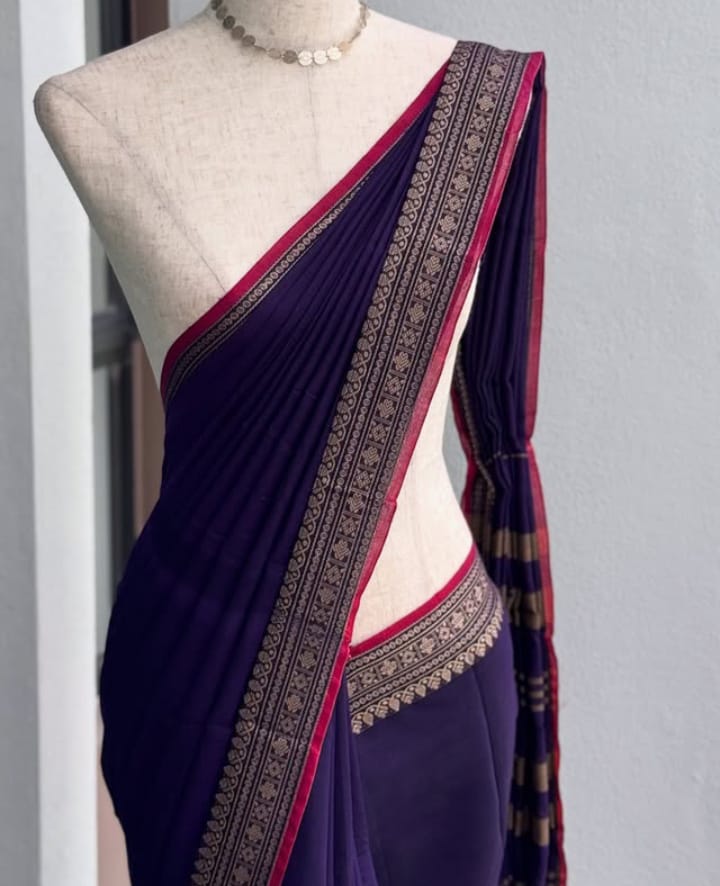 Narayanpet Kaju Border Saree
