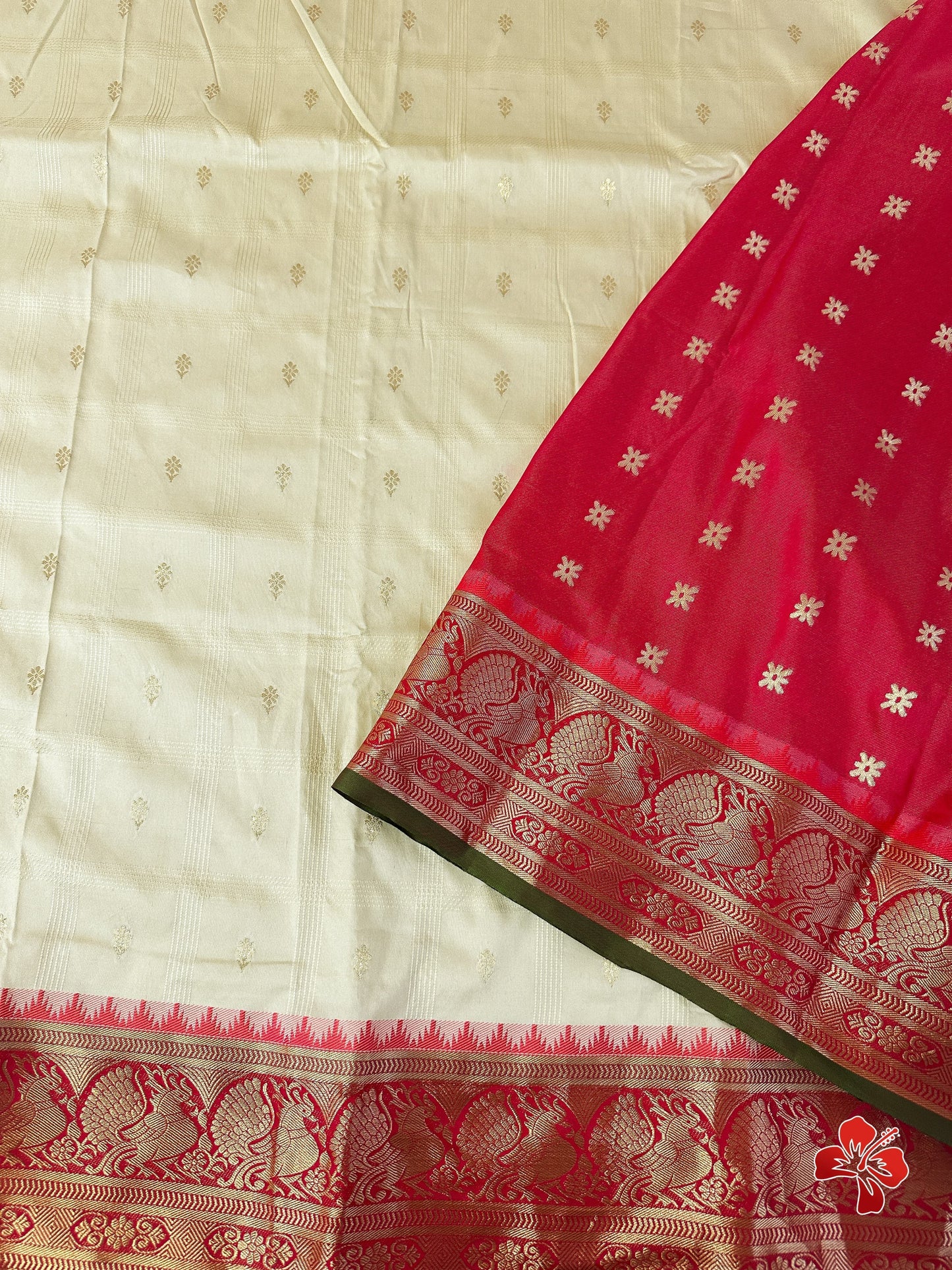 Semi Kanjivaram Soft Silk Saree