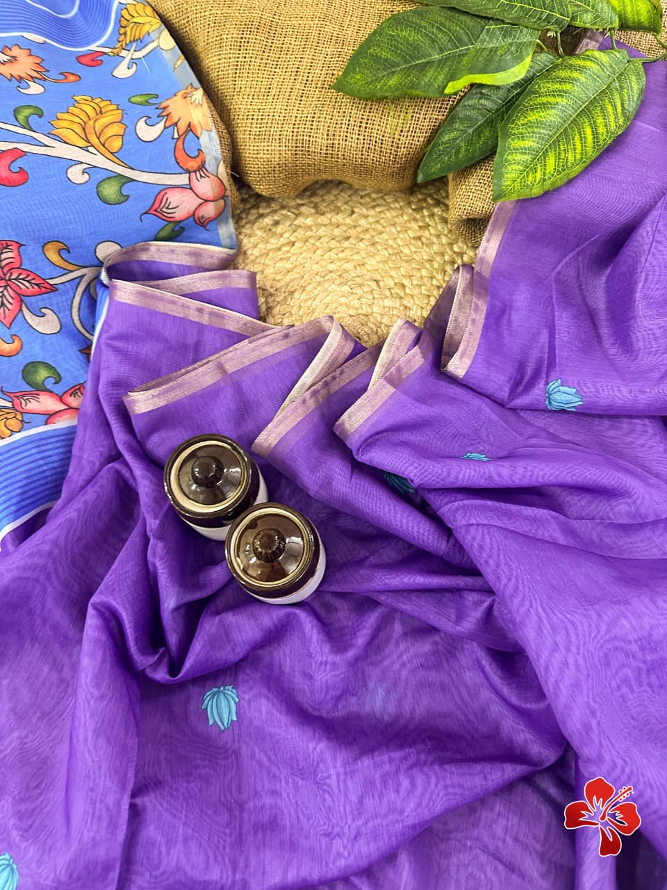 Chanderi Linen Saree
