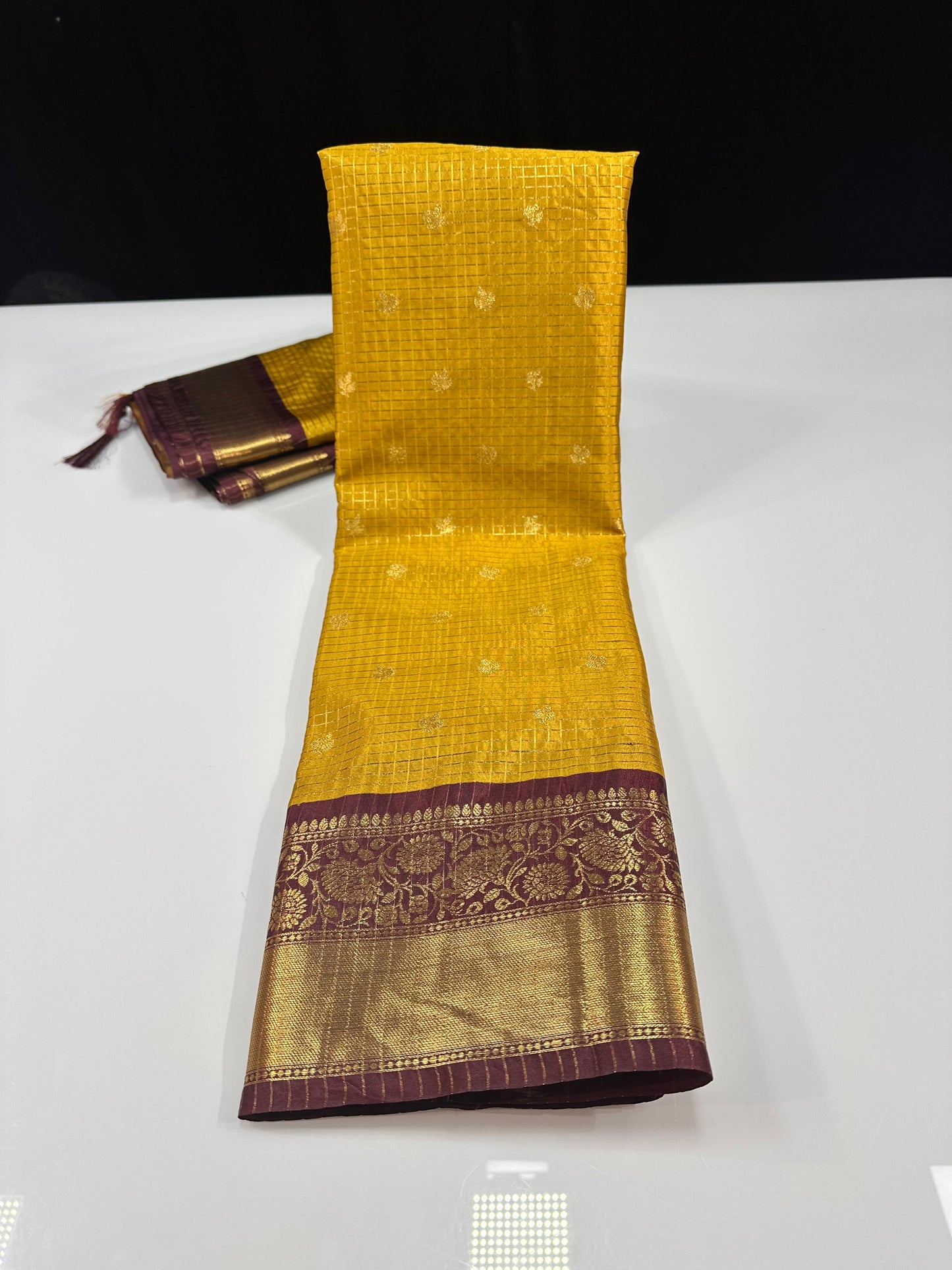 Semi Gadwal Soft Saree
