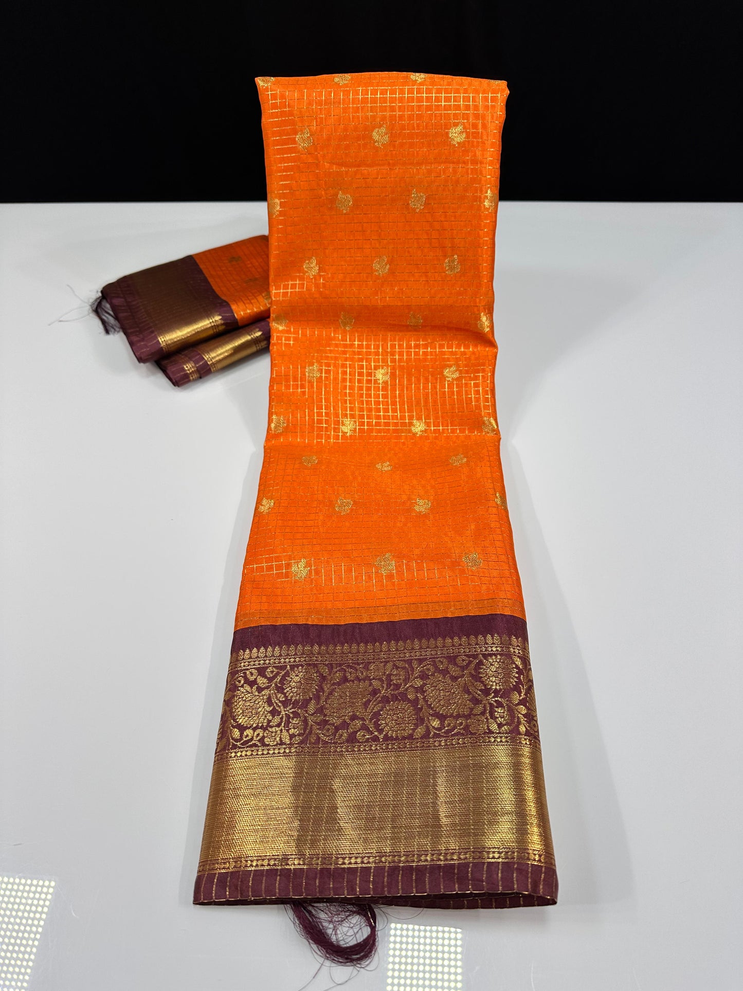 Semi Gadwal Soft Saree