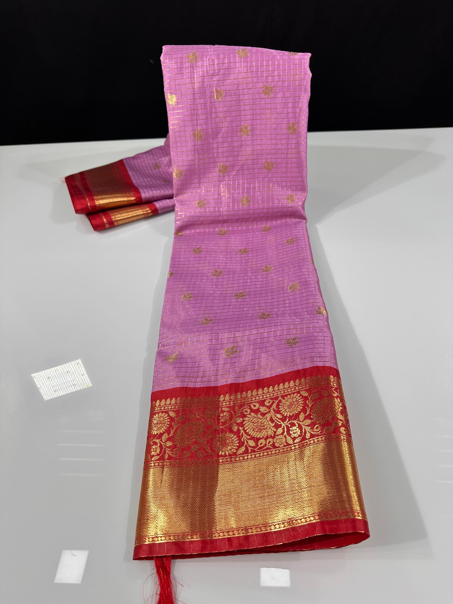 Semi Gadwal Soft Saree