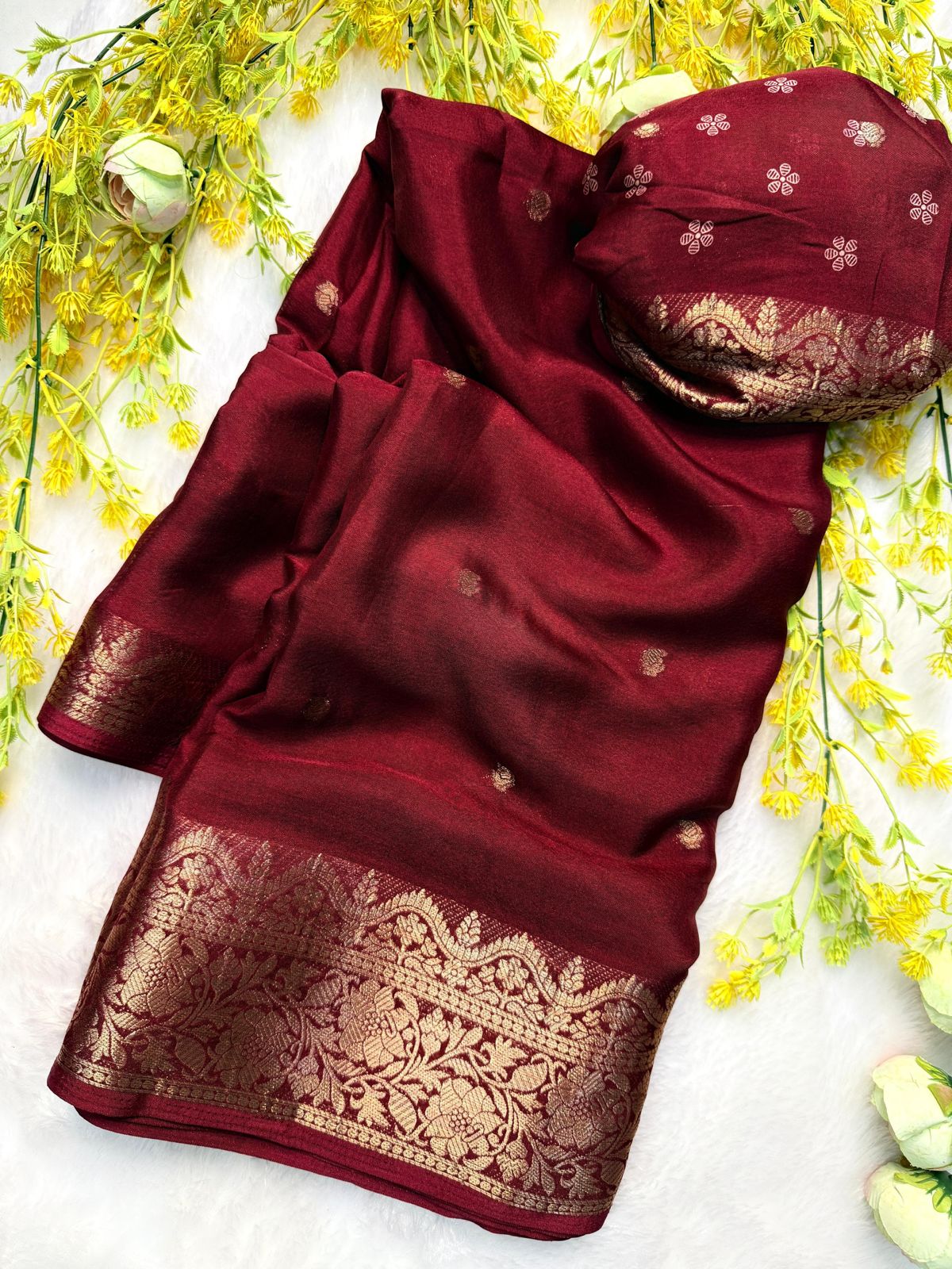 Georgette Crepe Saree