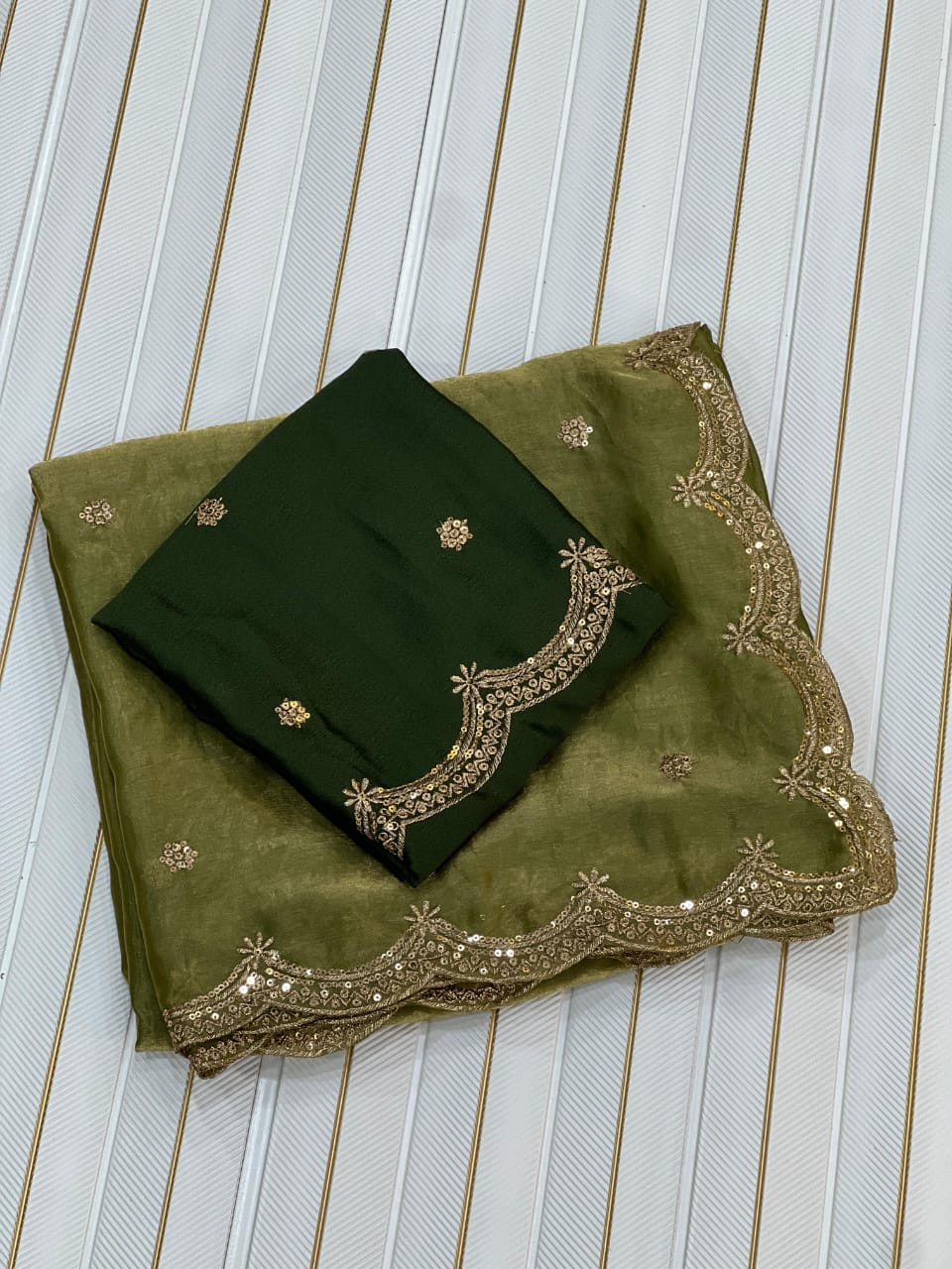 Heavy Space Silk Saree