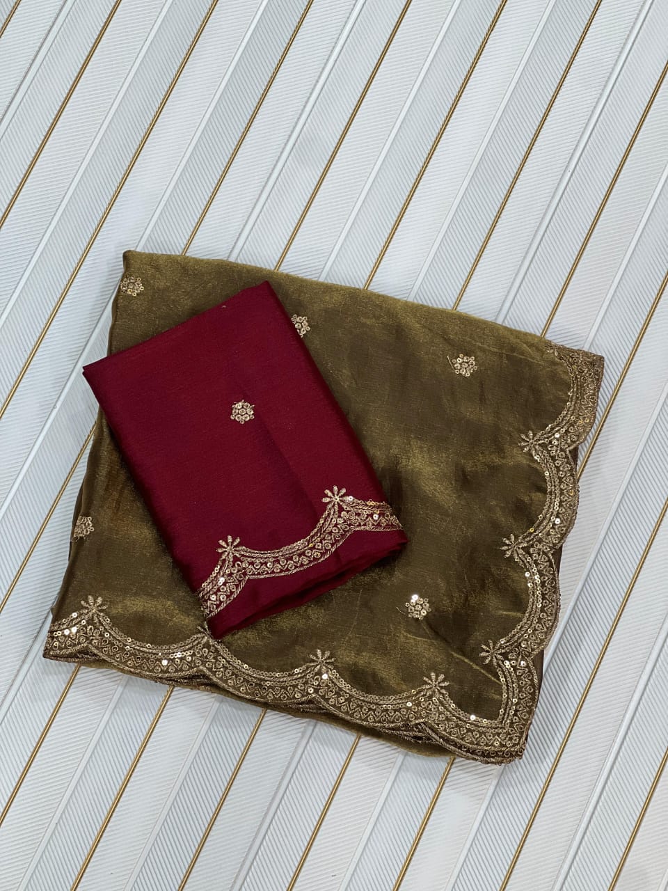 Heavy Space Silk Saree