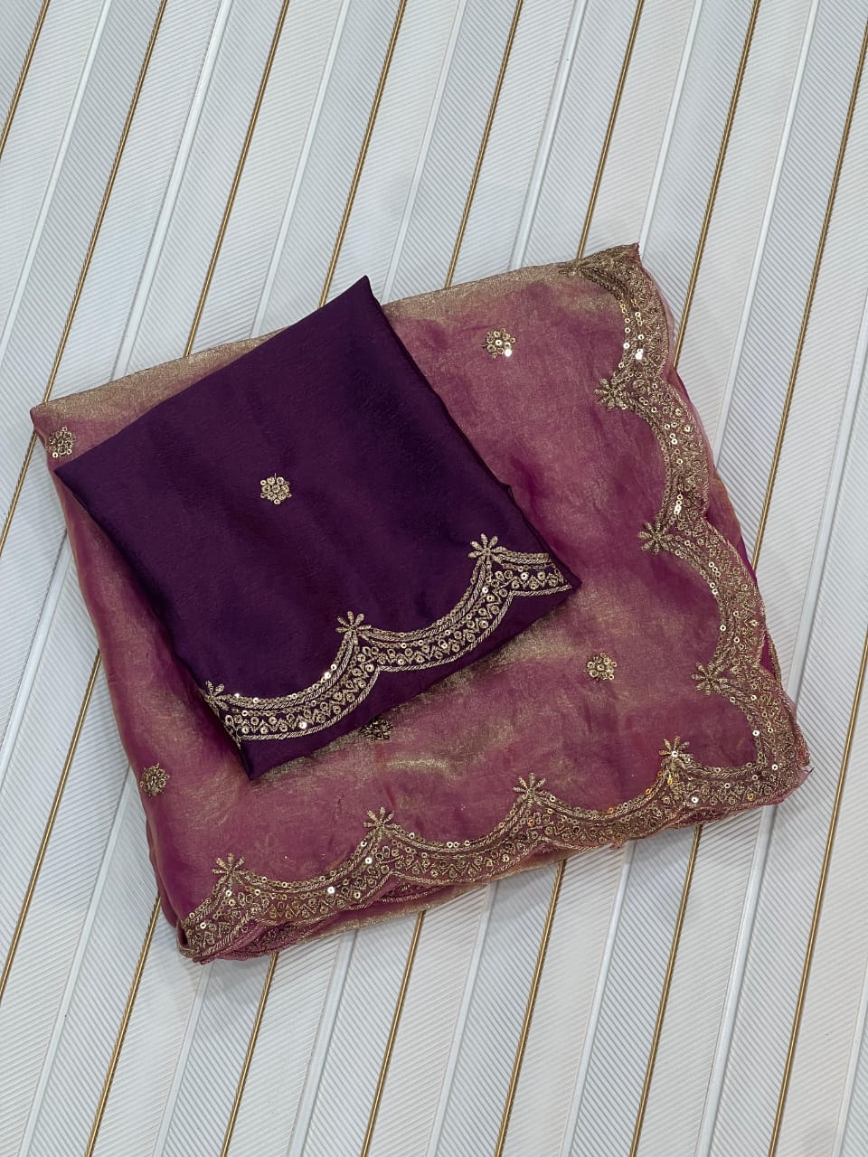 Heavy Space Silk Saree
