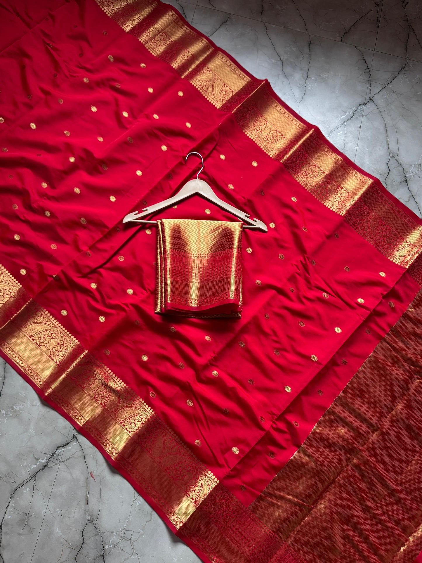 Banarasi Semi Katan Silk Saree
