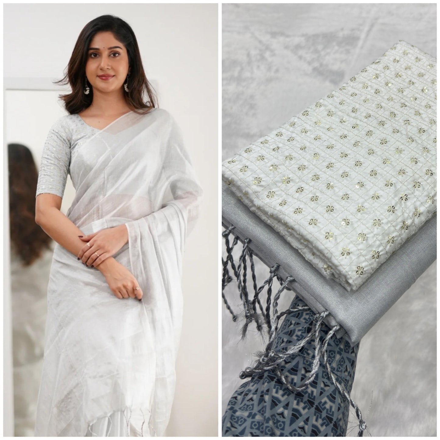 Cotton Tissue Silk Saree