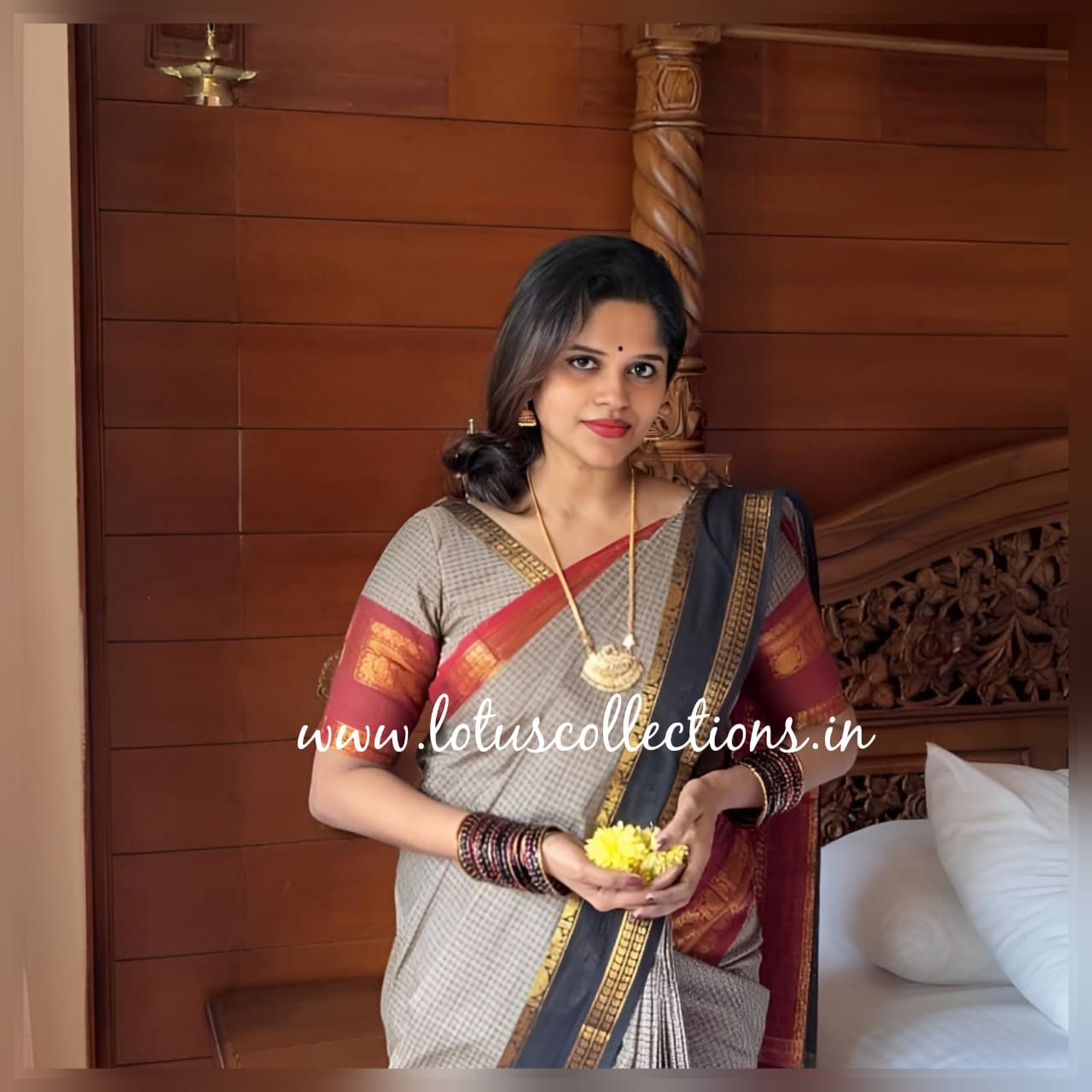 Kanchi Cotton Saree