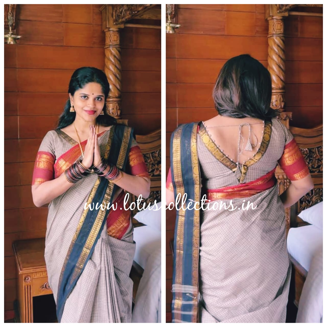 Kanchi Cotton Saree
