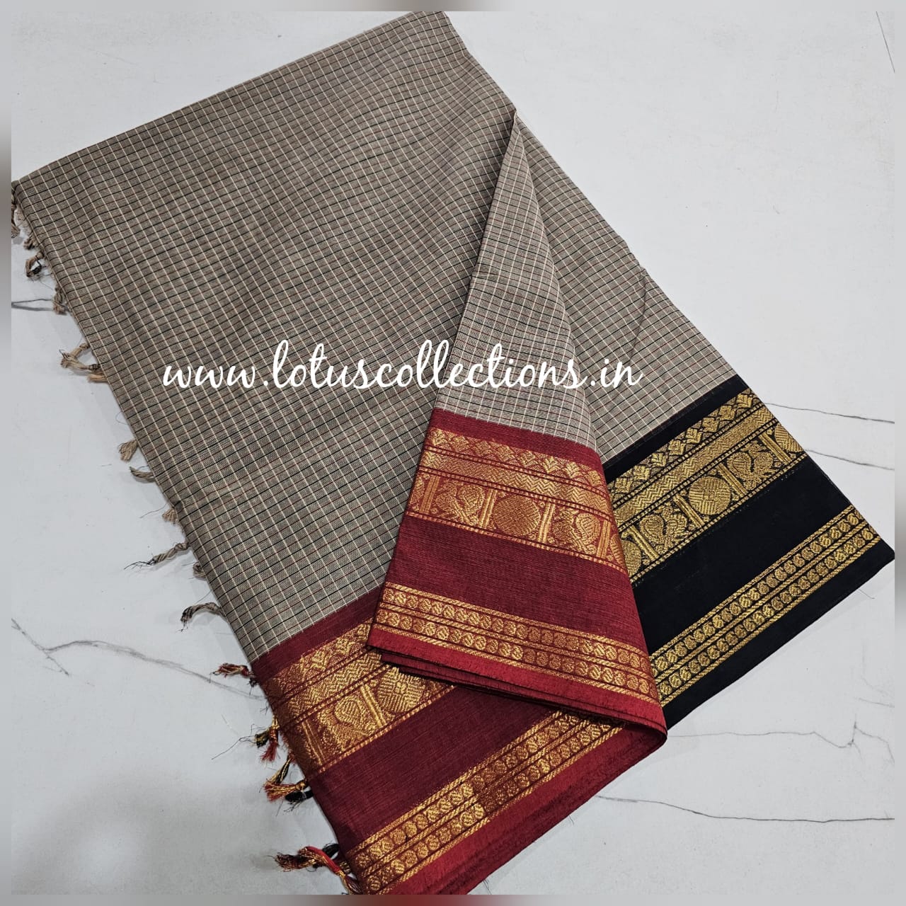Kanchi Cotton Saree