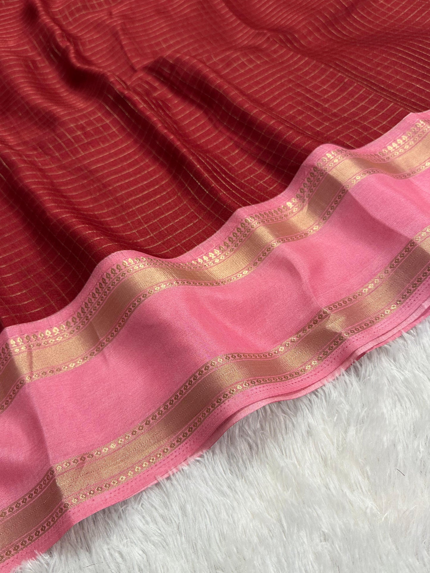 Mysore Crepe Silk Saree