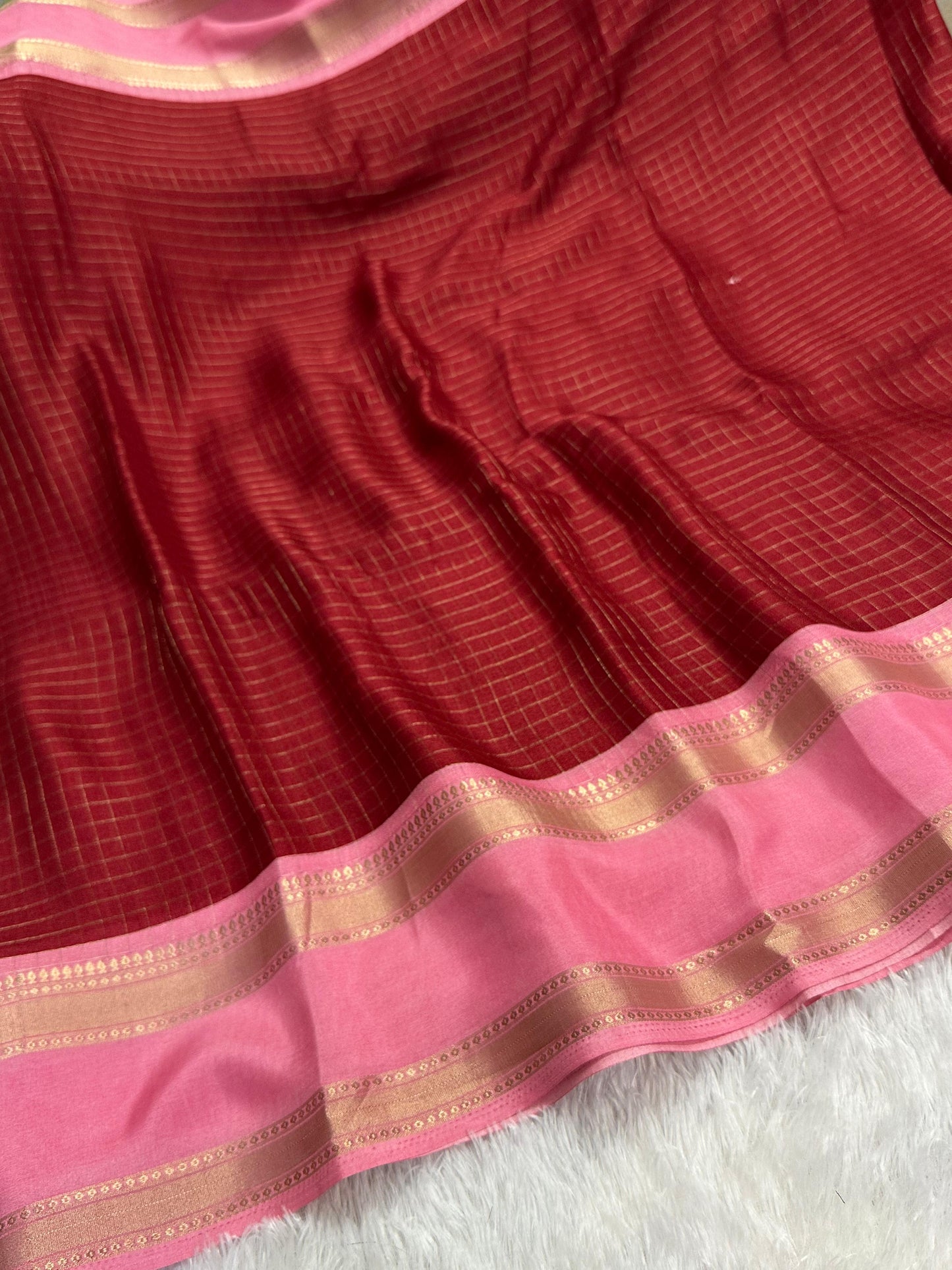 Mysore Crepe Silk Saree