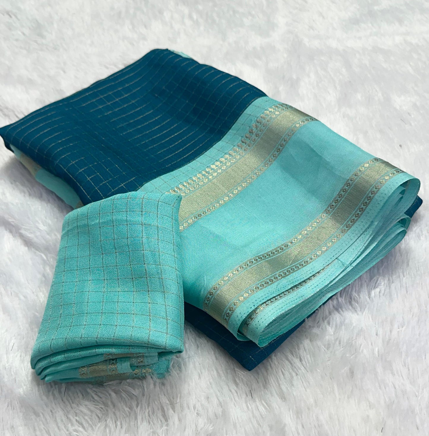 Mysore Crepe Saree
