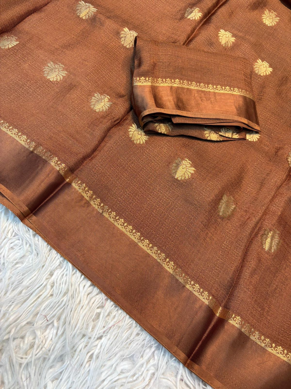 Viscose Khadi Silk Saree