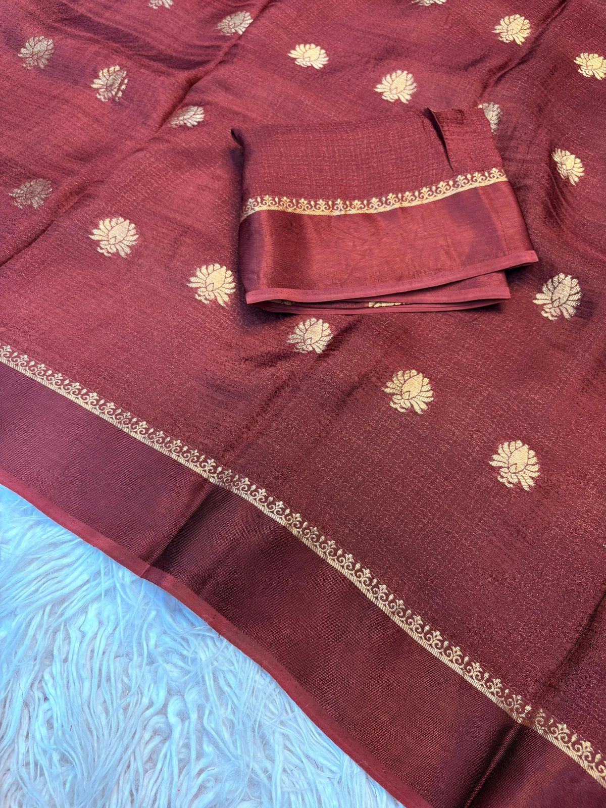 Viscose Khadi Silk Saree