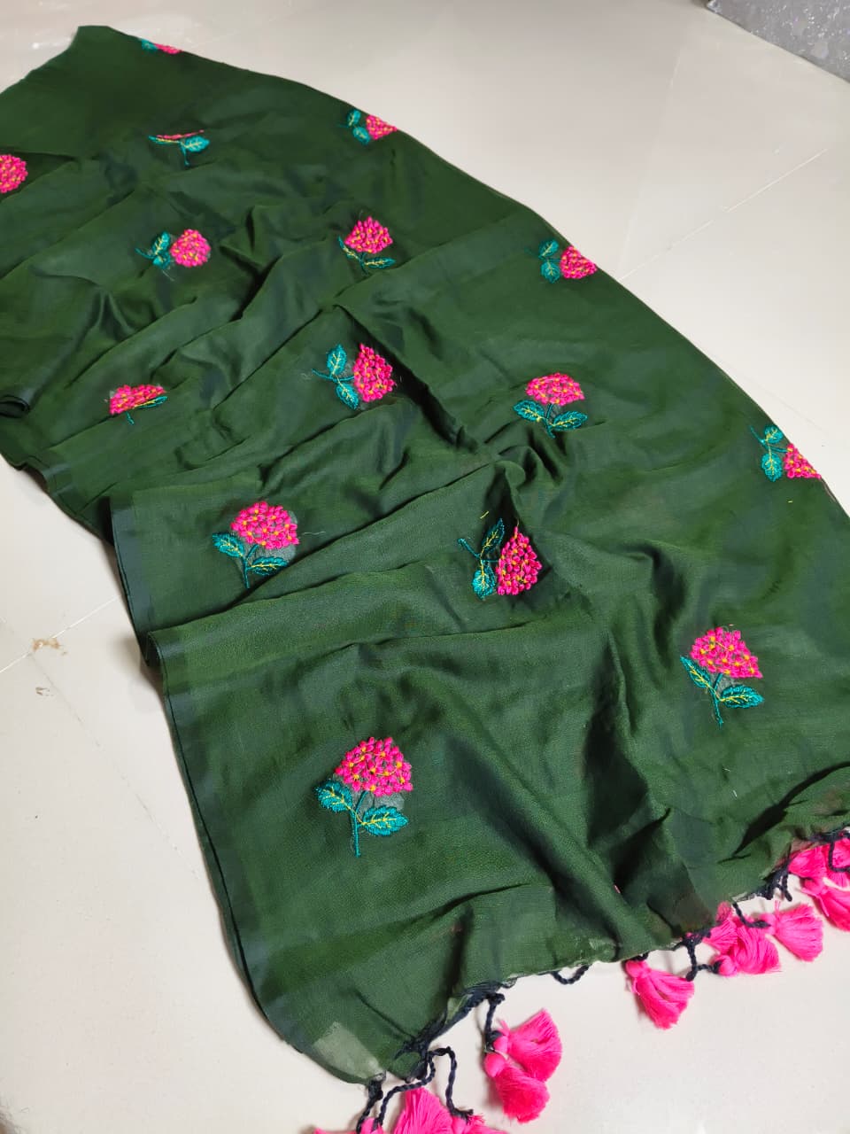 Mul Cotton Saree