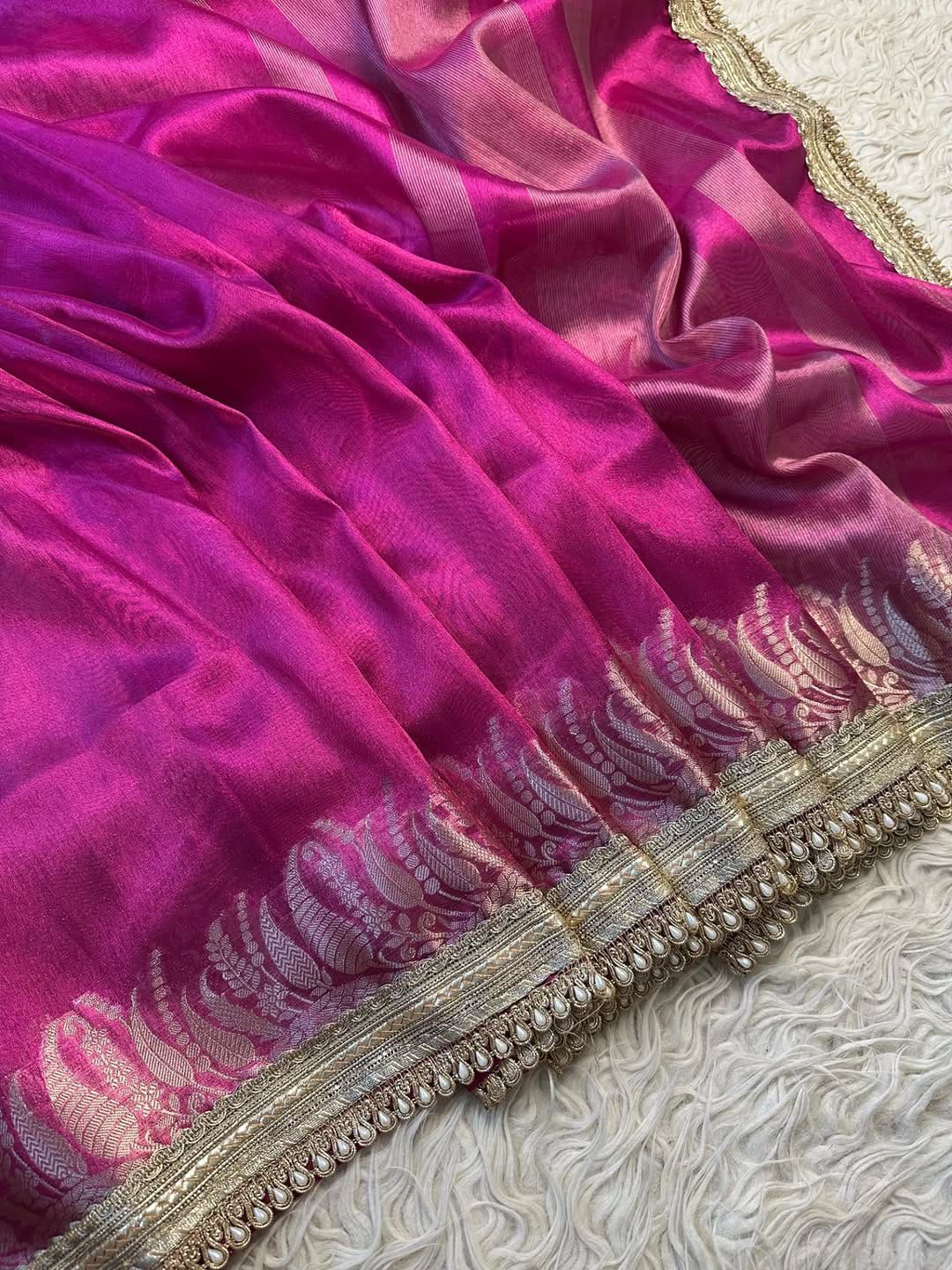 Banarasi Glass Tissue Saree