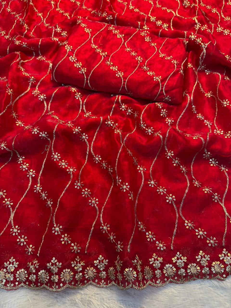 Space Silk Saree