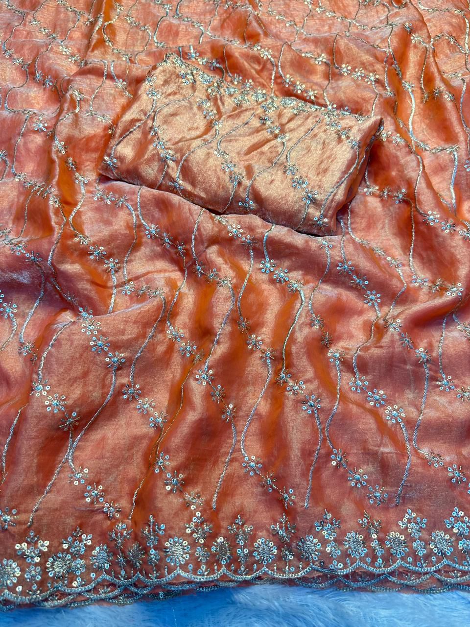 Space Silk Saree