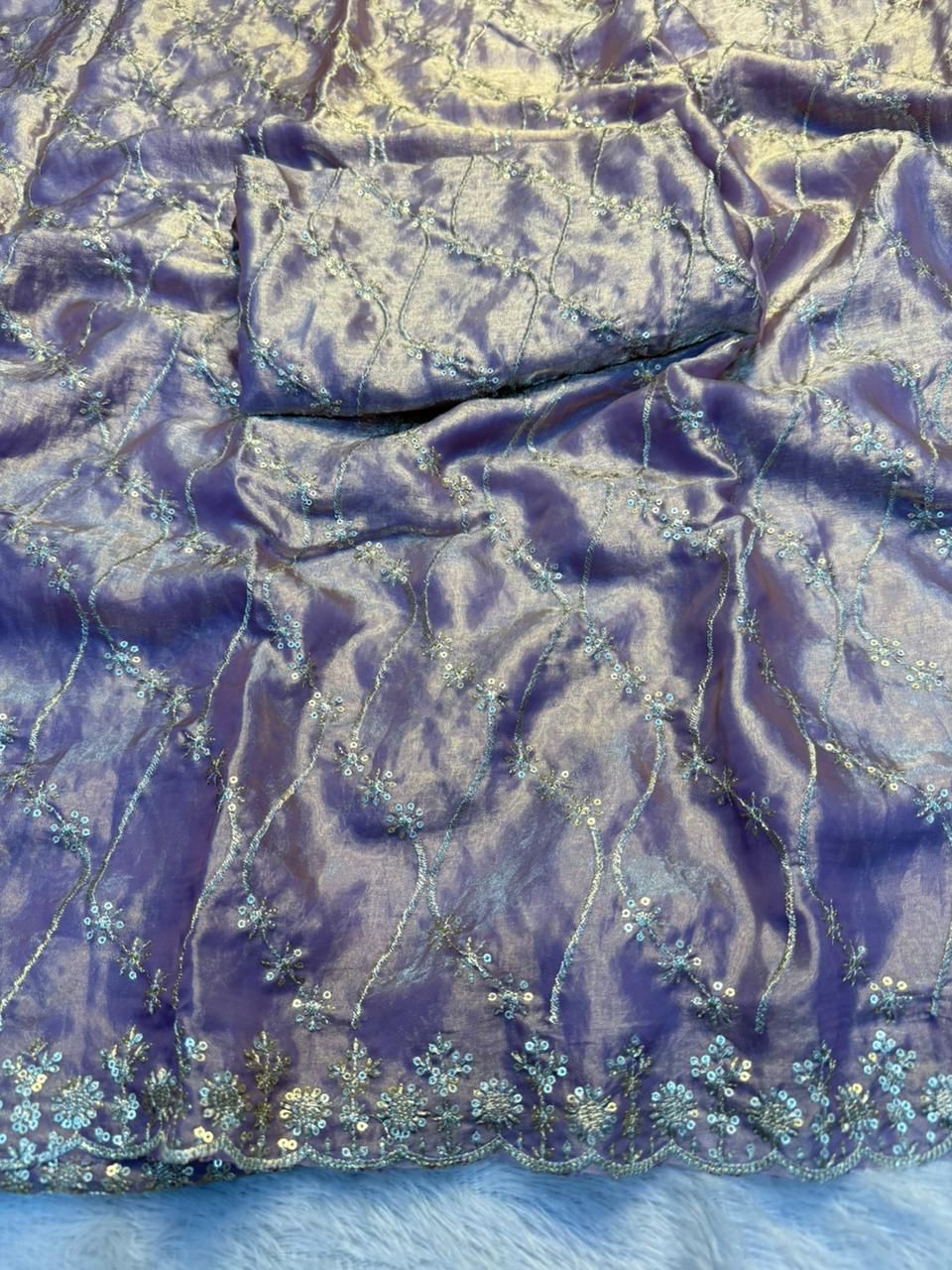 Space Silk Saree