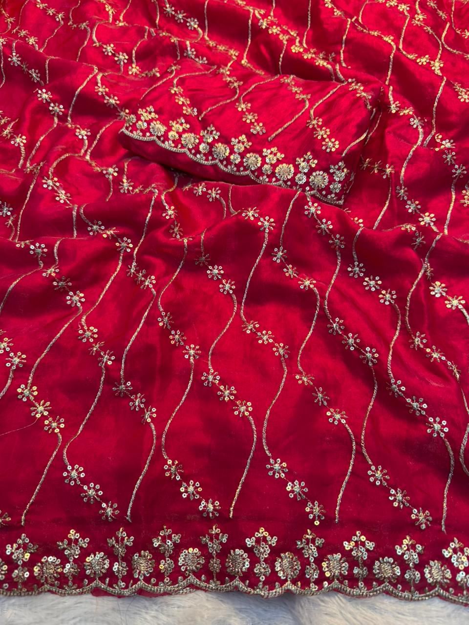 Space Silk Saree